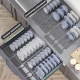 Drain Shelf Dish Drying Rack Kitchen Drawer Organizer